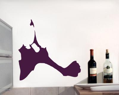 Formentera Wandtattoo Insel - Ansicht 2