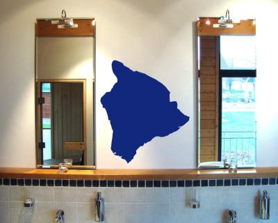 Hawaii Wandtattoo Insel - Ansicht 2
