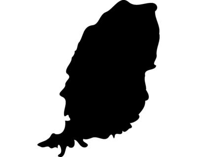 Grenada Wandtattoo Insel - Ansicht 1