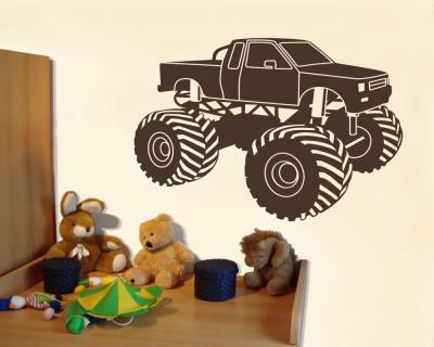 Wandtattoo Monstertruck