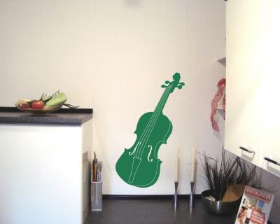 Wandtattoo Geige - Ansicht 3