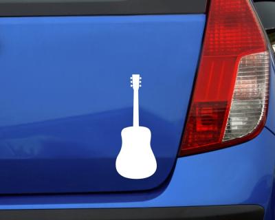 Akustische Gitarre Aufkleber - Ansicht 2
