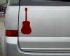 Akustische Gitarre Aufkleber Aufkleber