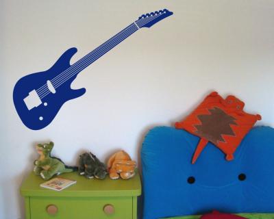 Wandtattoo elektrische Gitarre - Ansicht 2