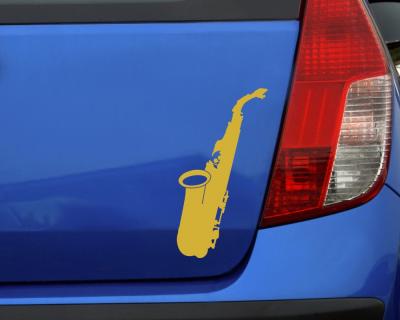 Saxophon Aufkleber - Ansicht 2