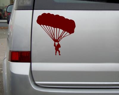 Fallschirmspringer Aufkleber