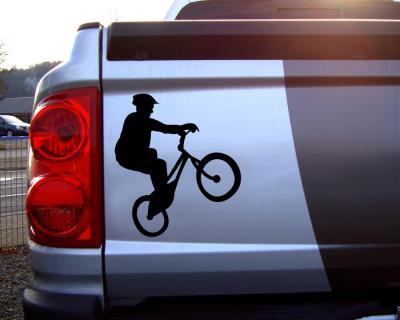 Fahrrad-Trial Aufkleber - Ansicht 2