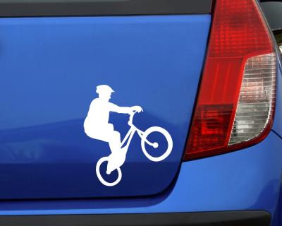 Fahrrad-Trial Aufkleber