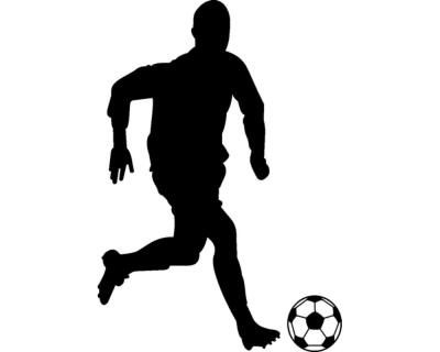 Wandtattoo Fuballspieler Motiv 763 - Ansicht 1