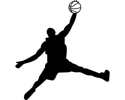 Basketball Spieler Aufkleber 767