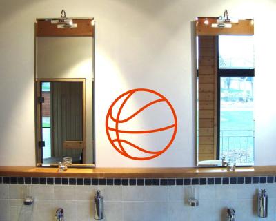 Wandtattoo Basketball