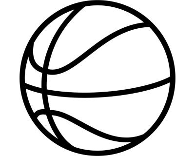 Wandtattoo Basketball