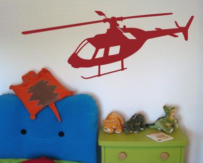 Wandtattoo Hubschrauber - Ansicht 2