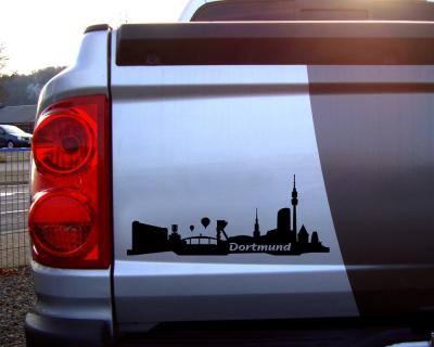 Dortmund Skyline Aufkleber - Ansicht 2