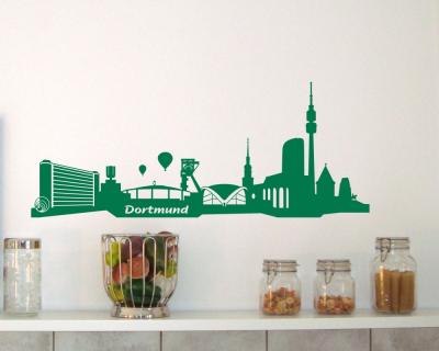 Wandtattoo Dortmund Skyline - Ansicht 3