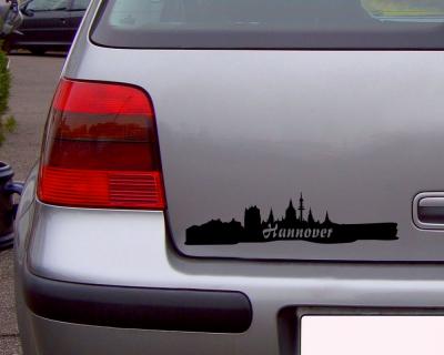 Hannover Skyline Aufkleber - Ansicht 2