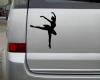Balletttnzerin Aufkleber Motiv 778 Aufkleber