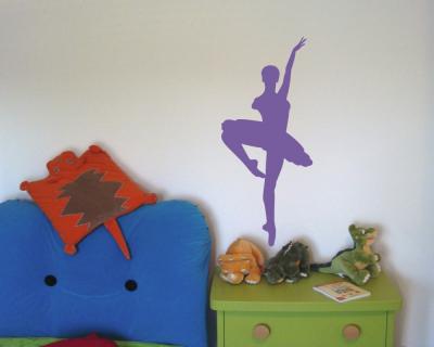 Wandtattoo Ballerina
