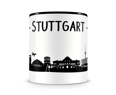 Tasse Stuttgart Skyline - Ansicht 2