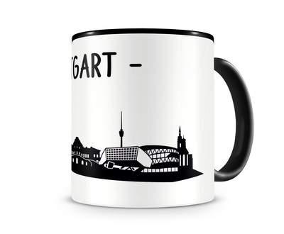 Tasse Stuttgart Skyline - Ansicht 3