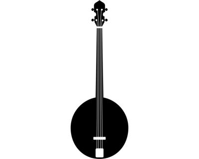 Wandtattoo Banjo - Ansicht 1