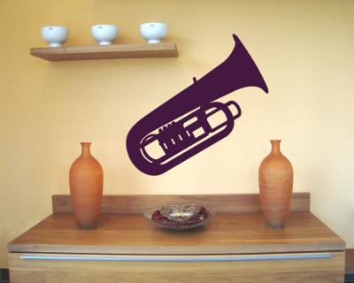 Wandtattoo Tuba - Ansicht 3