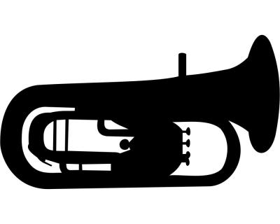 Euphonium Aufkleber Aufkleber