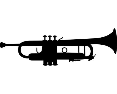Trompete Aufkleber - Ansicht 1