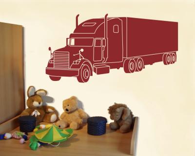 Wandtattoo amerikanischer Truck - Ansicht 2