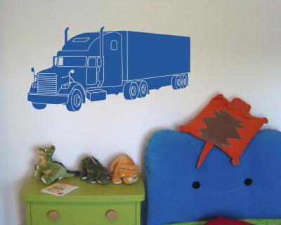 Wandtattoo amerikanischer Truck