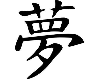 Wandtattoo chinesisch Traum - Ansicht 1