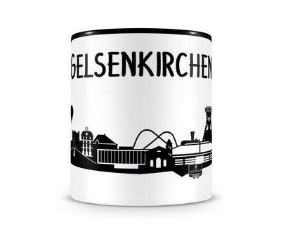 Tasse Gelsenkirchen Skyline - Ansicht 2