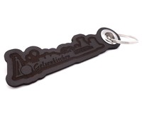 Schlüsselanhänger Gelsenkirchen Schlüsselanhänger Modellnummer  dunkel braun/graviert