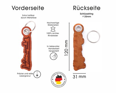 Schlüsselanhänger Gelsenkirchen - Ansicht 3
