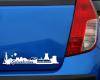 Gelsenkirchen Skyline Aufkleber Aufkleber