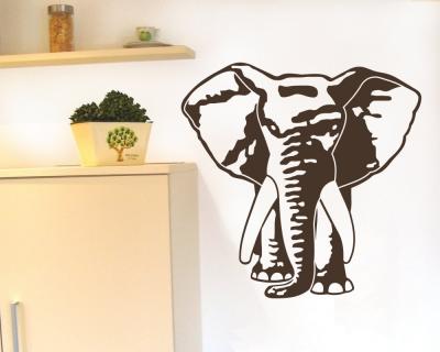 Wandtattoo Elefant