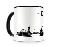 Tasse Kln Skyline Tasse Modellnummer  schwarz/schwarz