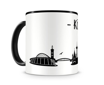 TASSE Kaffeetasse Köln Skyline 