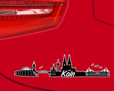 Kln Skyline Autoaufkleber