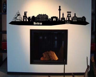 Wandtattoo Bottrop Skyline