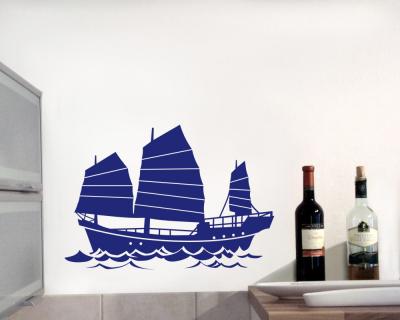 Dschunke Wandtattoo