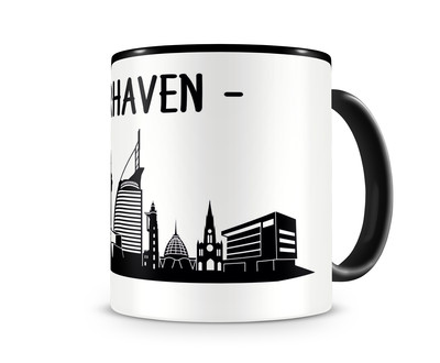 Tasse Bremerhaven Skyline - Ansicht 3