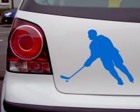 Eishockey Spieler Autoaufkleber