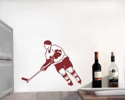 Wandaufkleber Eishockey Spieler - Ansicht 3