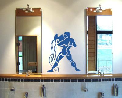 Wandtattoo Sternzeichen Wassermann