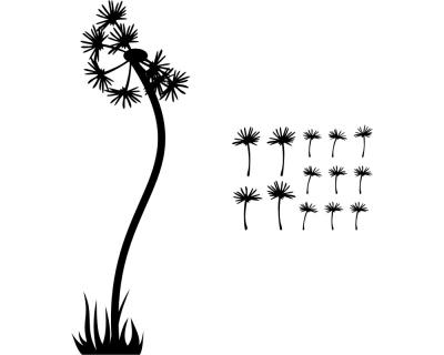 Pusteblume Wandtattoo - Ansicht 1