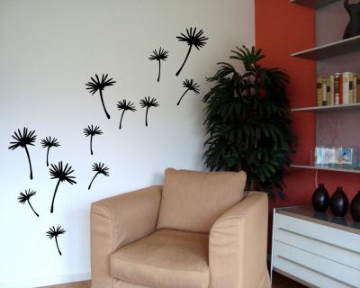 Pusteblume Schirmchen Wandtattoo