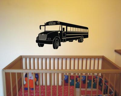 Wandtattoo amerikanischer Schulbus