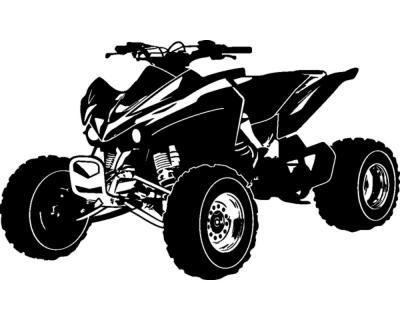 Wandtattoo Quad - Ansicht 1