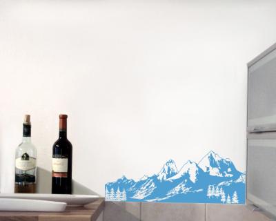 Berglandschaft Wandtattoo - Ansicht 3